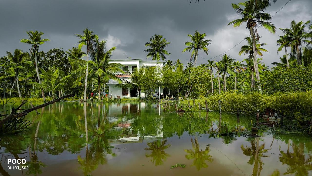 Aqua Green Home Stay Munroe Island Exteriör bild